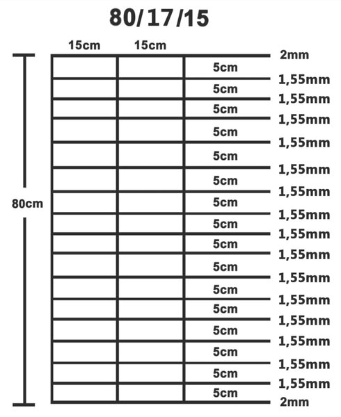 VidaXL Συρματόπλεγμα Περίφραξης Ασημί 50 x 0,8 μ. Γαλβανισμένο Ατσάλι