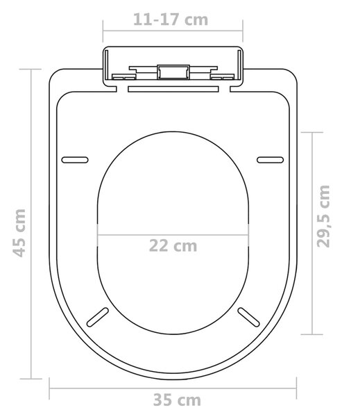 VidaXL Καθίσματα Τουαλέτας με Καπάκι Soft Close 2 τεμ. Λευκά Πλαστικά