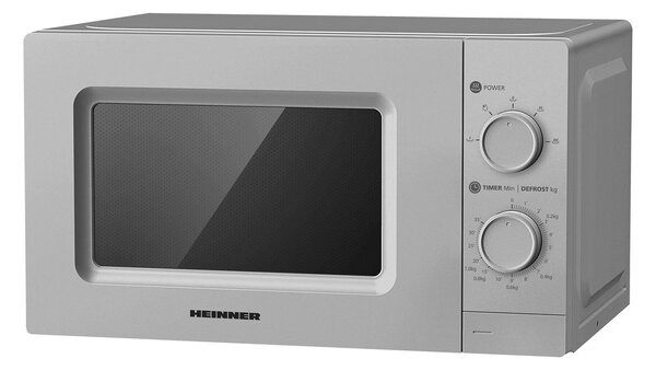 Φούρνος μικροκυμάτων Heinner HMW-MD20MSL με χωρητικότητα 20L και ισχύ W - Inox