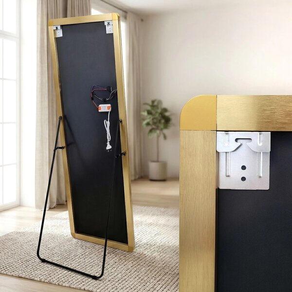 ΚΑΘΡΕΦΤΗΣ ΤΟΙΧΟΥ LED Classico 50x160cm Brush Gold