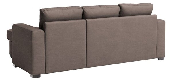 ALDO Καναπές/κρεβάτι γωνία αναστρέψιμη taupe 220x150x88cm 01-2705