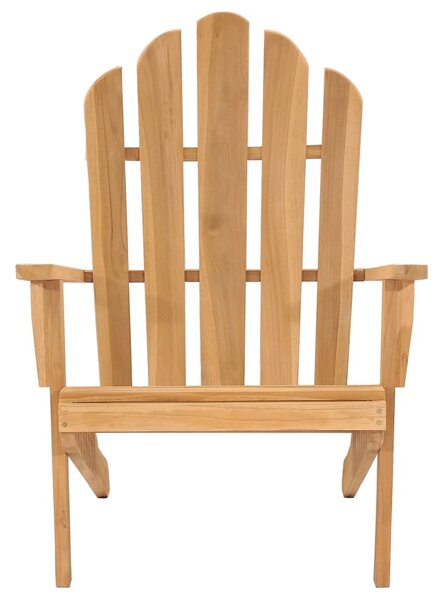 VidaXL Καρέκλα Adirondack από Μασίφ Ξύλο Teak