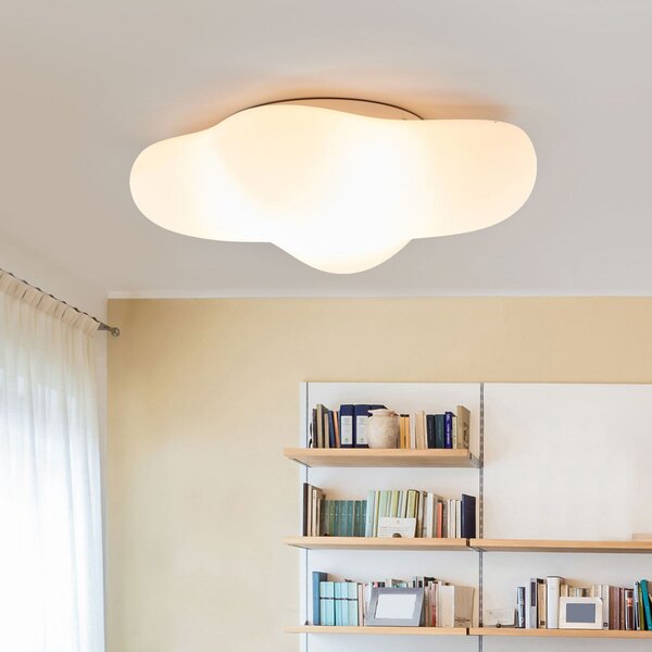 Mantra Iluminación Φωτιστικό οροφής Eos σε σχήμα σύννεφου, 50 cm, Λευκό, Σαλόνι / τραπεζαρία, Πλαστικό, σχεδιασμός