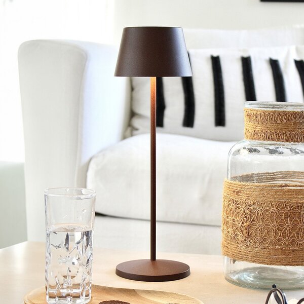 LOOM DESIGN Modi LED φωτιστικό βεράντας, corten, ρυθμιζόμενος, Καφέ / Σκουριάς, Σαλόνι / τραπεζαρία, Μέταλλο, σύγχρονο