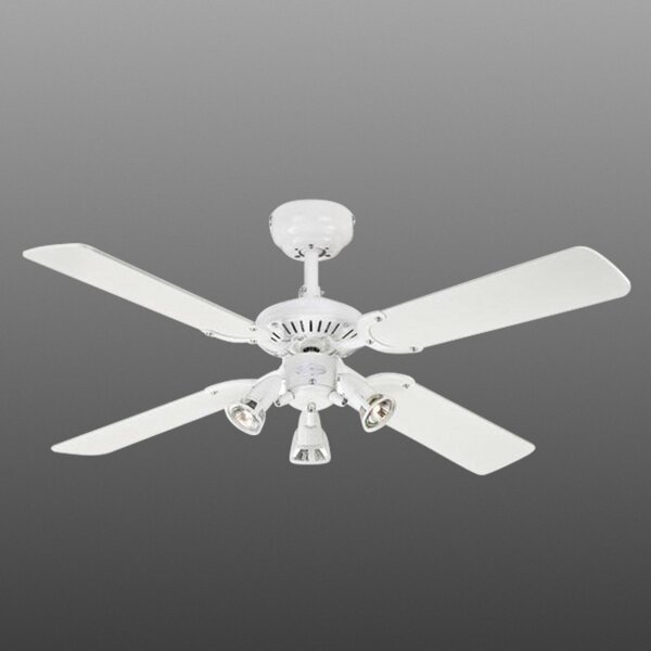 Westinghouse Princess Euro fan, 3 καυστήρων, Λευκό, Σαλόνι / τραπεζαρία, Ξύλο, σύγχρονο