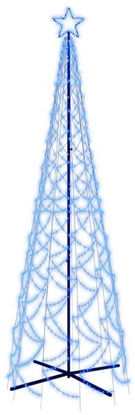 VidaXL Χριστουγεννιάτικο Δέντρο Κώνος 500 LED Μπλε 100 x 300 εκ