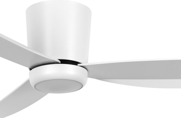 Beacon Lighting ανεμιστήρας οροφής με φως Array λευκό 137 cm αθόρυβο, ρυθμιζόμενος, Λευκό, Σαλόνι / τραπεζαρία, Πλαστικό, σύγχρονο