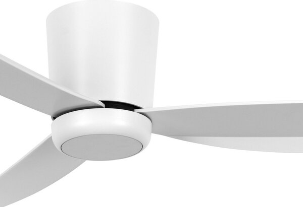 Beacon Lighting ανεμιστήρας οροφής με φως Array λευκό 137 cm αθόρυβο, ρυθμιζόμενος, Λευκό, Σαλόνι / τραπεζαρία, Πλαστικό, σύγχρονο