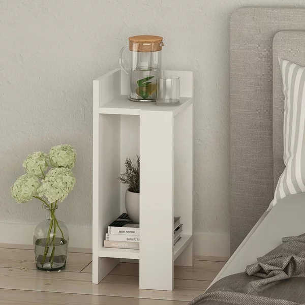 Κομοδίνο Αριστερό (25x27x60) A-G Elos Left 855DTE3505 White