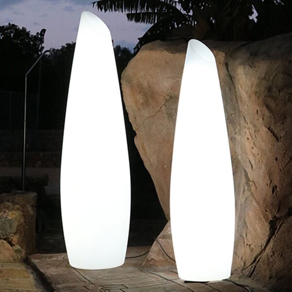 Newgarden Fredo φωτιστικό δαπέδου με καλώδιο, ύψος 140 cm, Λευκό, Πλαστικό, σύγχρονο