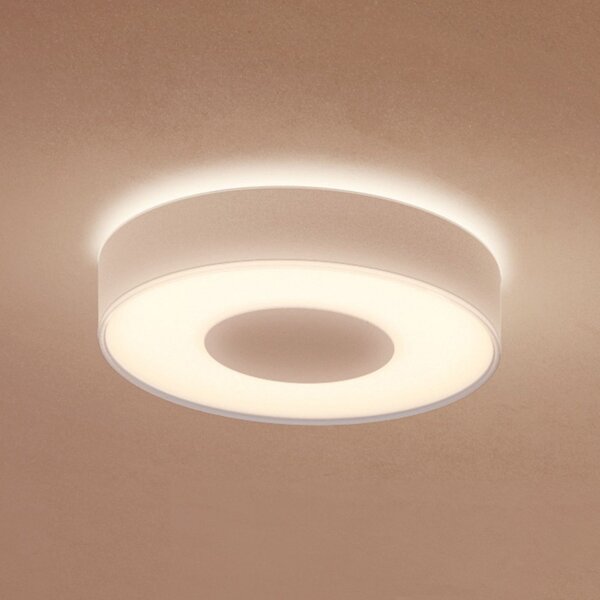 Philips Hue Φωτιστικό οροφής Xamento LED λευκό 38cm, ρυθμιζόμενος, Λευκό, Μπάνιο, Μέταλλο, σύγχρονο