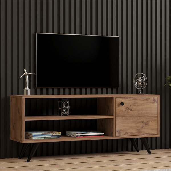 Έπιπλο Τηλεόρασης (120x29x50) A-G Jena 835PUQ4528 Pine