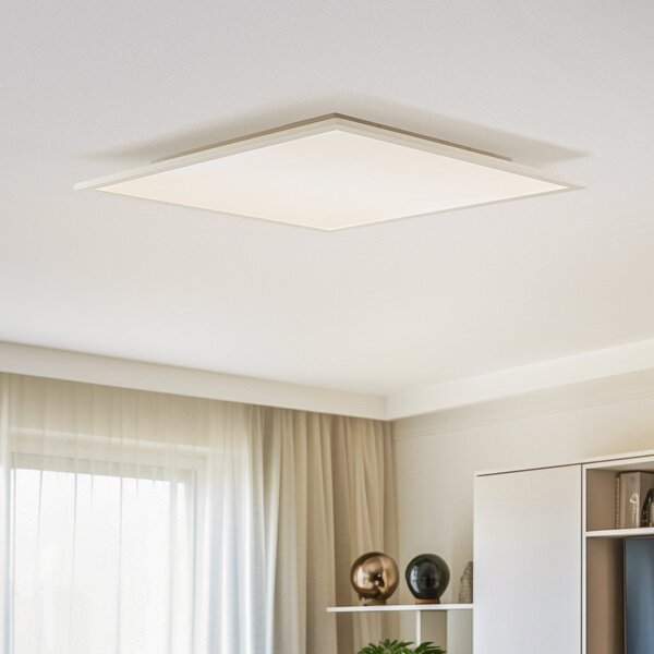 Lindby LED πάνελ Livel, 4000K, 62 cm x cm, ασημί, μέταλλο, Μεταλλικό, Κουζίνα, Πλαστικό, σύγχρονο