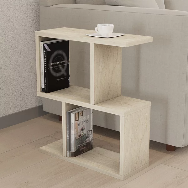 Βοηθητικό Τραπεζάκι (45x17x51.4) A-G Zet 835PUQ6356 Travertine