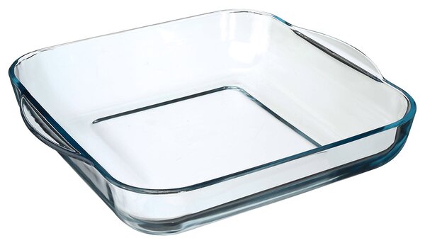 Πυρίμαχο Σκεύος Τετράγωνο (28.5x28.5x6) F-V Glass Dish 59024