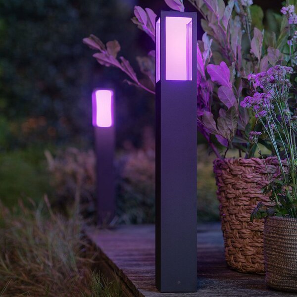 Philips Hue Φωτιστικό διαδρόμου IMPRESS LED, RGBW, έξυπνο, ρυθμιζόμενος, Μαύρο, Μέταλλο, σύγχρονο