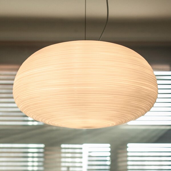 Foscarini Rituals 2 Κρεμαστή λάμπα από γυαλί, ρυθμιζόμενος, Λευκό, Σαλόνι / τραπεζαρία, Γυαλί, σχεδιασμός