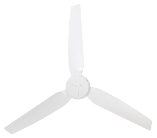 Beacon Lighting Ανεμιστήρας οροφής Polis λευκός DC αθόρυβος Ø 137 cm IP55, Λευκό, Σαλόνι / τραπεζαρία, Πλαστικό, σύγχρονο