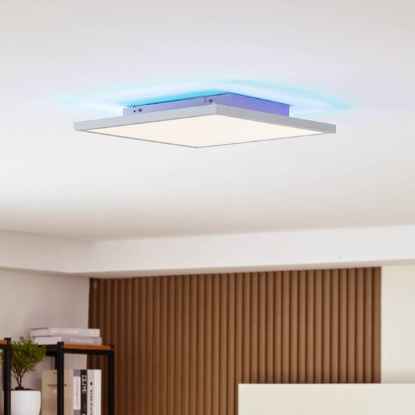 Arcchio LED πάνελ Brenda, 40 x cm, CCT, τηλεχειριστήριο, ρυθμιζόμενος, Λευκό, Σαλόνι / τραπεζαρία, Πλαστικό, σύγχρονο