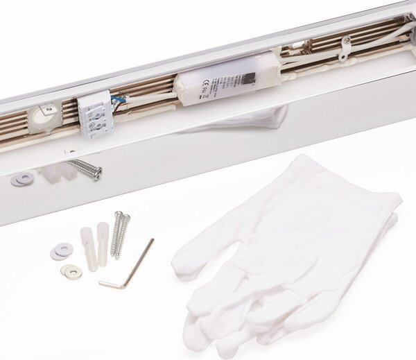 Helestra Theia LED φωτιστικό καθρέφτη, επιχρωμιωμένο, 60cm, Μεταλλικό, Μπάνιο, Μέταλλο, σύγχρονο
