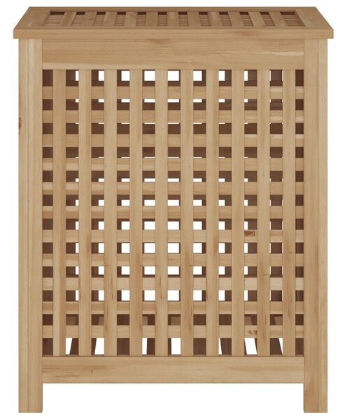 VidaXL Καλάθι Άπλυτων 50x35x60 εκ. από Μασίφ Ξύλο Teak