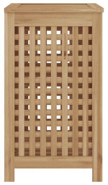 VidaXL Καλάθι Άπλυτων 50x35x60 εκ. από Μασίφ Ξύλο Teak