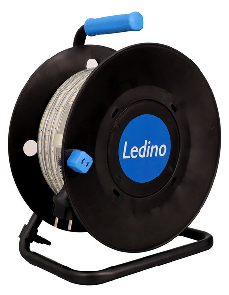 Ledino LED-Strip Wickede 25m σε καρούλι καλωδίου, 300W, IP65, Διαφανές, Διάδρομος, Πλαστικό
