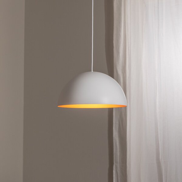 BEGA LED κρεμαστό φωτιστικό Studio Line 50996, λευκό/χαλκός, Ø 35 cm, ρυθμιζόμενος, Λευκό, Σαλόνι / τραπεζαρία, Αλουμίνιο