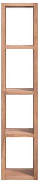 VidaXL Βιβλιοθήκη 35 x 30 x 168 εκ. από Μασίφ Ξύλο Teak