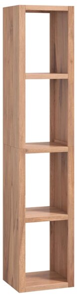 VidaXL Βιβλιοθήκη 35 x 30 x 168 εκ. από Μασίφ Ξύλο Teak