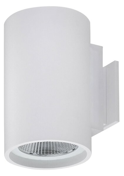 BRUMBERG Tubic LED φωτιστικό τοίχου, κύλινδρος, Λευκό, Διάδρομος, Μέταλλο, σύγχρονο, Προβολέας τοίχου