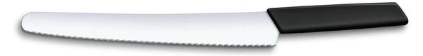 Μαχαίρι Ψωμιού - Ζαχαροπλαστικής Victorinox Swiss Modern με μήκος λεπίδας 26cm - Black