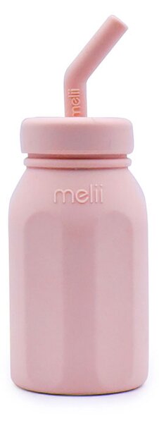 Παγούρι 230ml Με Καλαμάκι Melii Ροζ 20500
