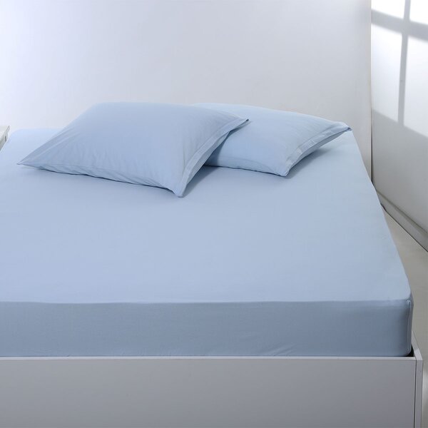 Σεντόνι Μονό Με Λάστιχο (100x200+35) Silk Fashion Jersey Ciel