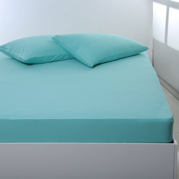 Σεντόνι Μονό Με Λάστιχο (100x200+35) Silk Fashion Jersey Sea Green