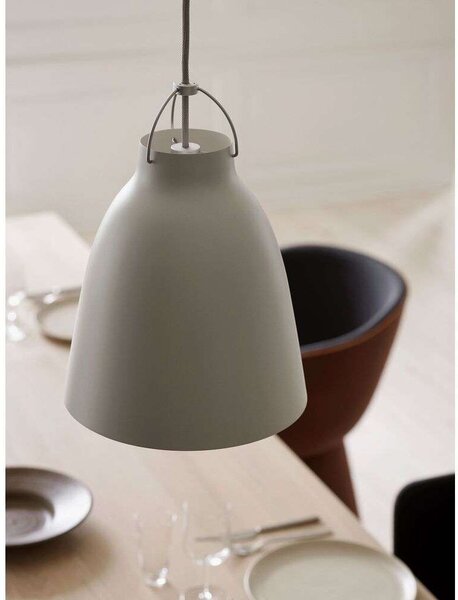 Fritz Hansen - Caravaggio™ P1 Κρεμαστό φωτιστικό Matt Warm Grey Fritz Hansen