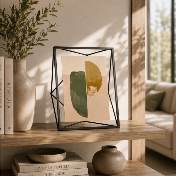 Κορνίζα Prisma Umbra με διαστάσεις 25x7x30cm και διαστάσεις φωτογραφίας 20x25cm - Black