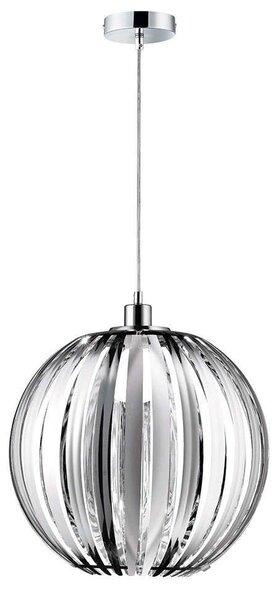 Φωτιστικό Οροφής Zucca 304100106 Ø40x150cm Chrome Trio Lighting