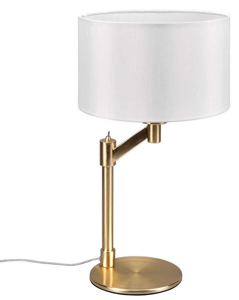 Φωτιστικό Επιτραπέζιο Cassio 514400108 28x48cm 1xE27 60W Gold-White Trio Lighting