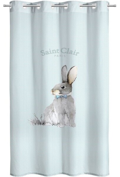 Κουρτίνα Παιδική Soft-Touch Lapin Blue Saint Clair