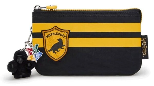 Τσαντάκι Χειρός Creativity L Harry Potter I5377-5HP 11x18,5x4cm Black-Yellow Hufflepuff Kipling