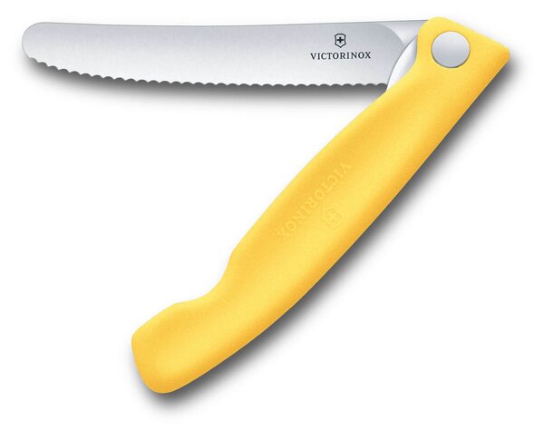 Aναδιπλούμενο Μαχαίρι Γενικής Χρήσης Victorinox Swiss Classic με μήκος λεπίδας 11cm - Yellow