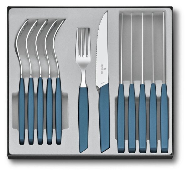 Σετ Μαχαιροπίρουνα Victorinox Swiss Modern - Blue - 12 τεμάχια