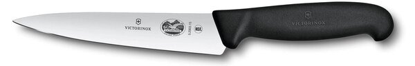 Μαχαίρι Chef Victorinox Fibrox με μήκος λεπίδας 15cm - Black