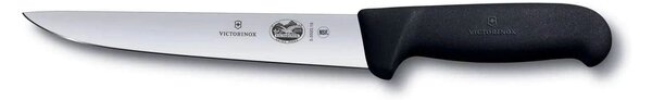 Μαχαίρι Κρέατος Victorinox Fibrox με στενή λεπίδα και μήκος 18cm - Black