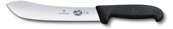 Μαχαίρι Κρέατος Victorinox Fibrox με κυρτή λεπίδα, φαρδιά μύτη και μήκος 18cm - Black