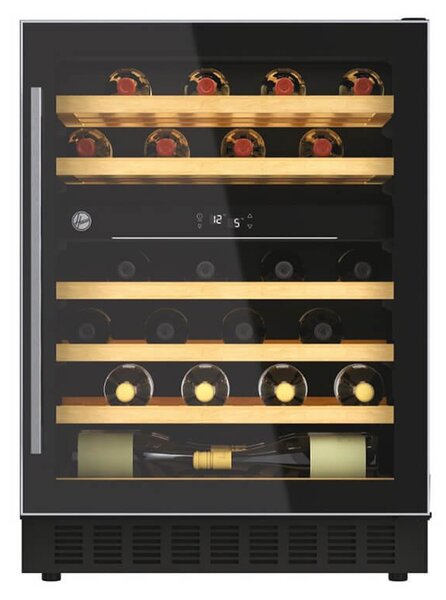 Συντηρητής Κρασιού Hoover H-WINE 700 HWCB 60/N με ενεργειακή κλάση G και χωρητικότητα 46 φιάλες