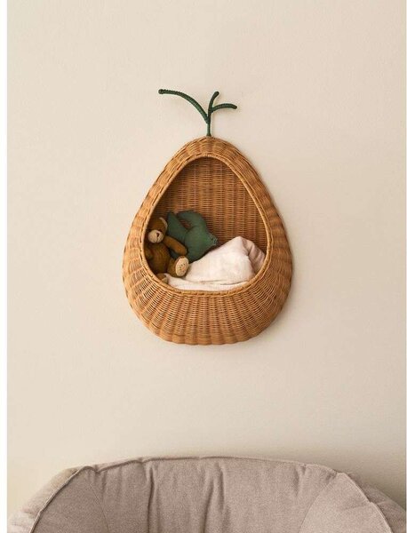 Ferm LIVING - Pear Braided Wall Pocket Natural ferm LIVING