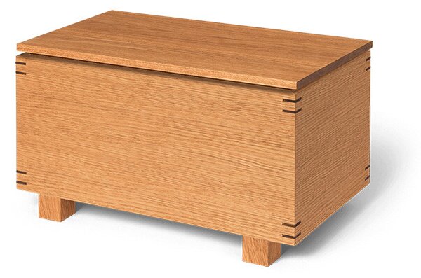 Ferm LIVING - Bon Wooden Box Oiled Oak ferm LIVING