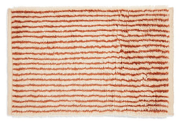 Ferm LIVING - Kami Knotted Rug 80x120 Off-white/Κόκκινο Καφέ ferm LIVING